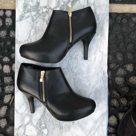 Madden Girl Shoes - Madden girl booties black heel size 8
